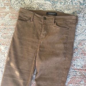Liverpool Suede Pants - Size 6/28